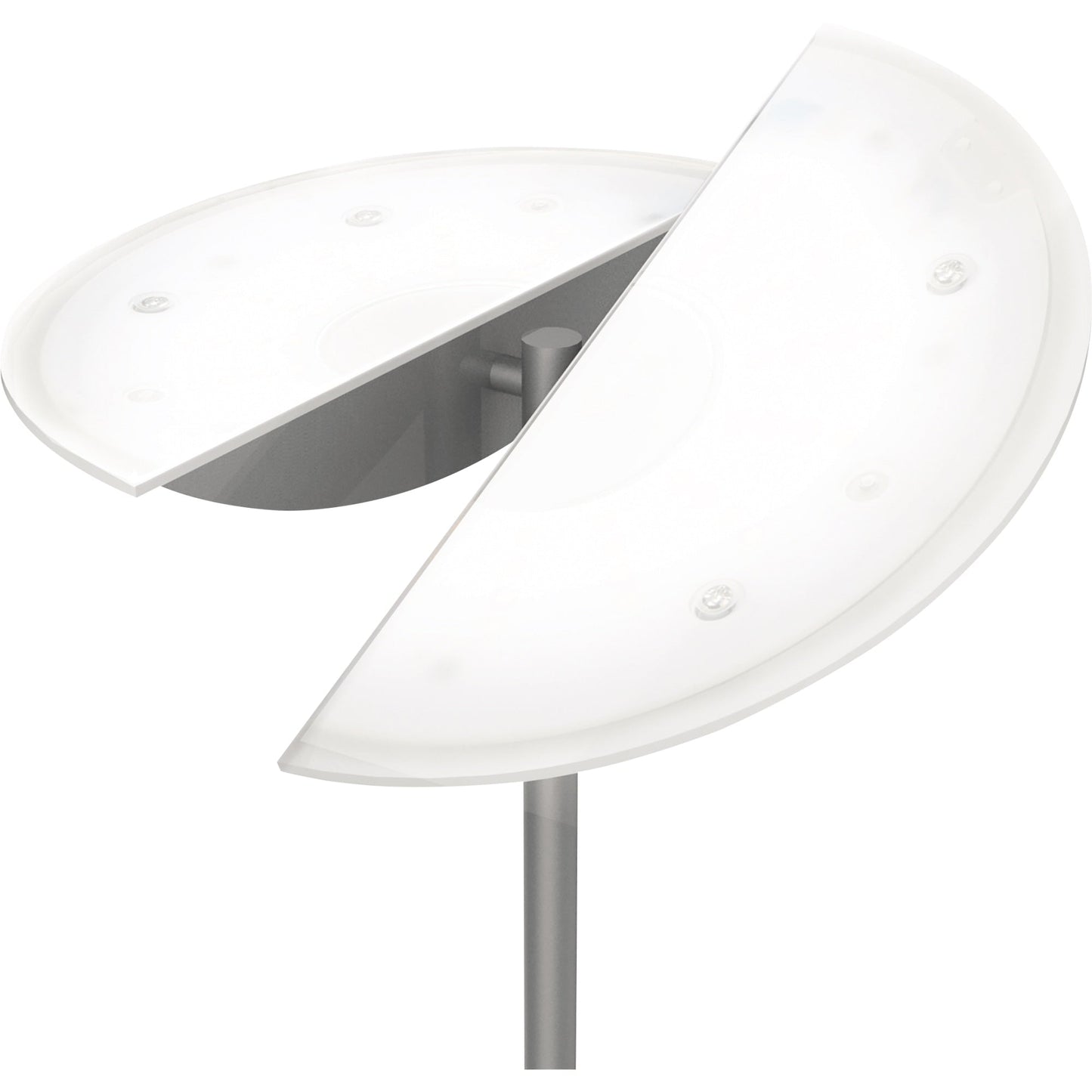 UNILUX Deckenfluter ZELUX 180cm C 37 kWh/1.000h metallgrau