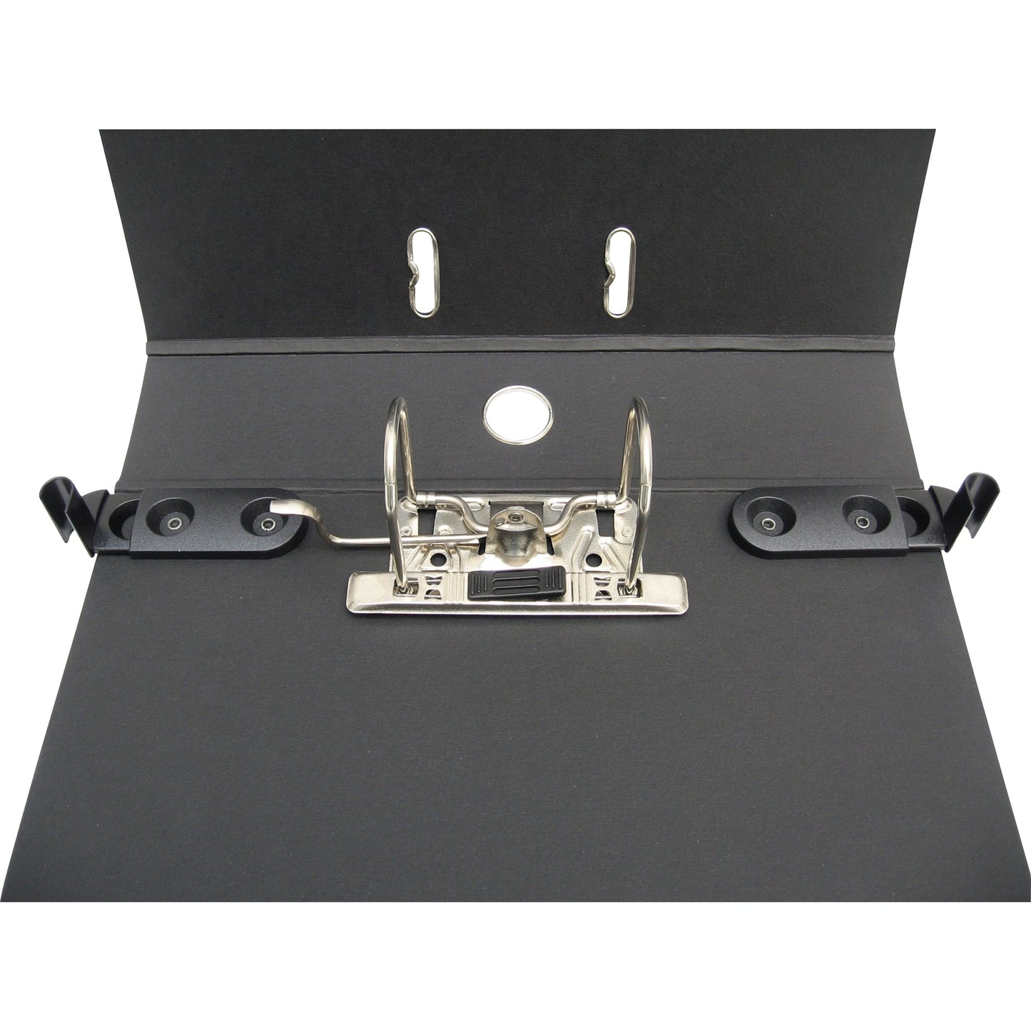 Falken Hängeordner 70mm DIN A4 Rückenschild: geklebt Hebelmechanik Hartpappe schwarz