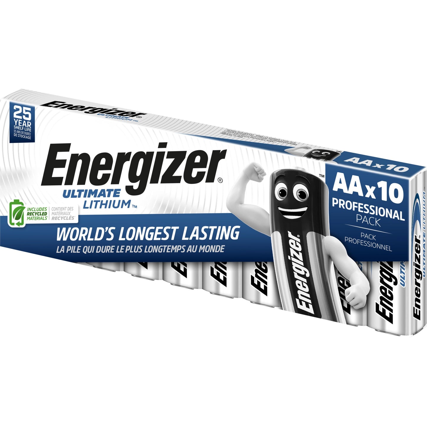 Energizer® Batterie Ultimate Lithium AA/Mignon L91 Lithium 1,5V 3.000 mAh 10 St./Pack.