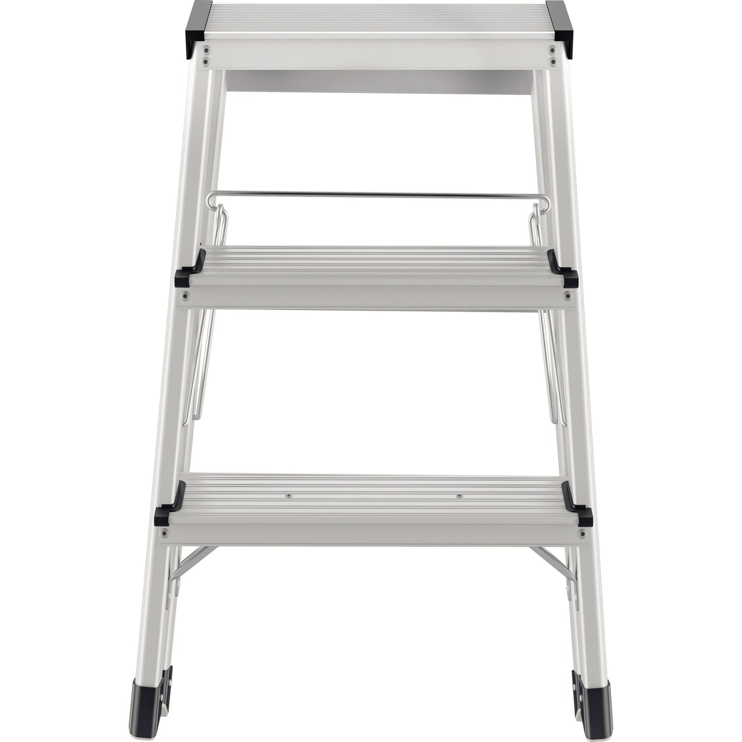 Hailo Klapptritt D60 StandardLine 2,6m alu 2 x 3 Stufen