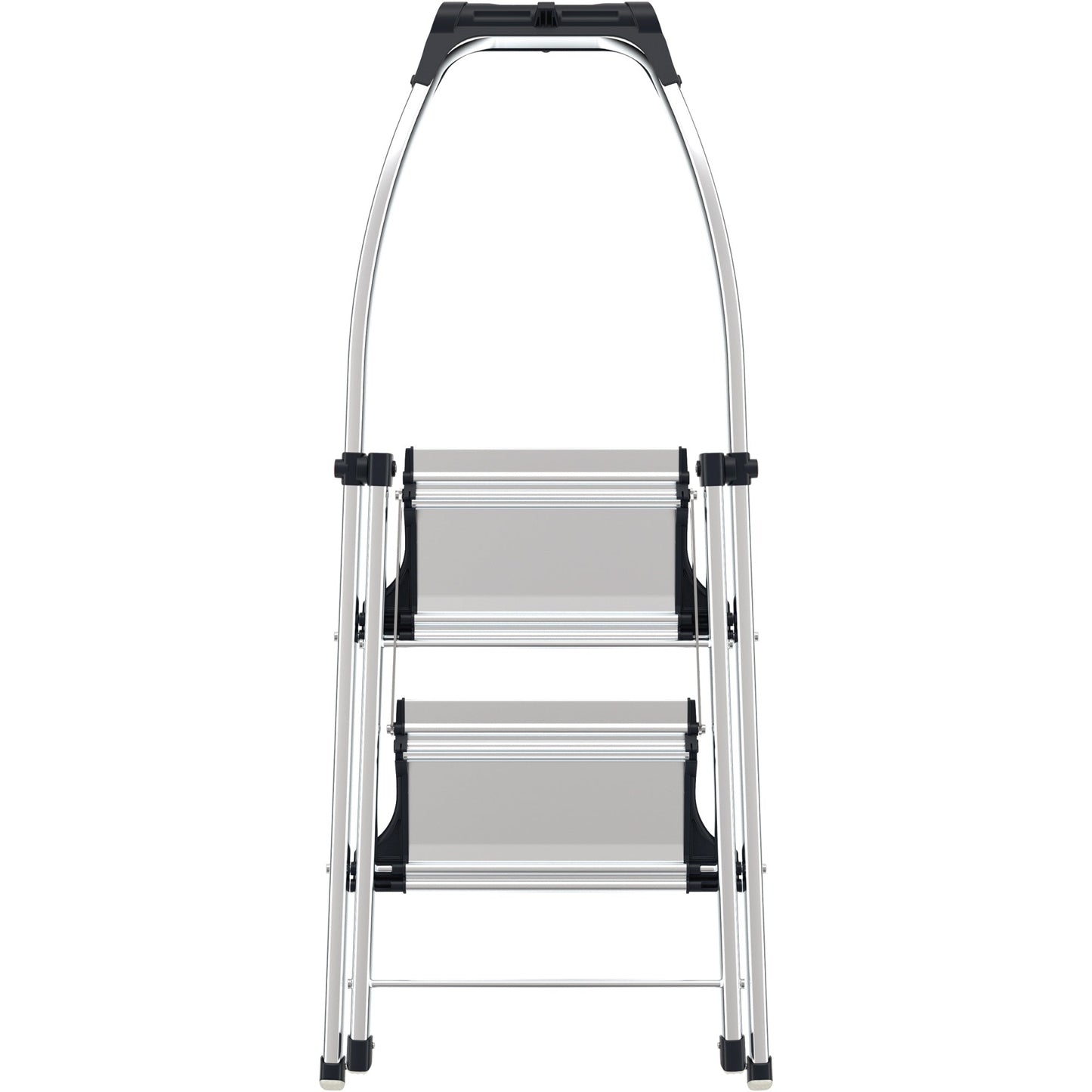 Hailo Trittleiter K100 Topline 52 x 120 x 54 cm (B x H x T) 150kg Aluminium alu 2 Stufen