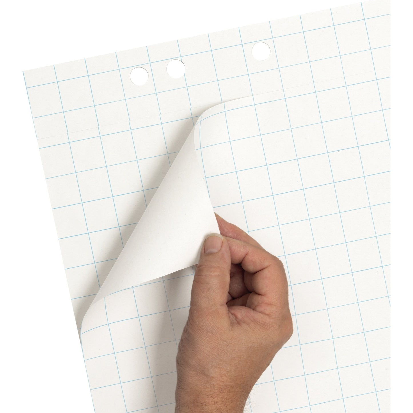 Landré Flipchartblock Work 65 x 98 cm (B x H) kariert 80g/m² 20 Bl./Block 5 Block/Pack.