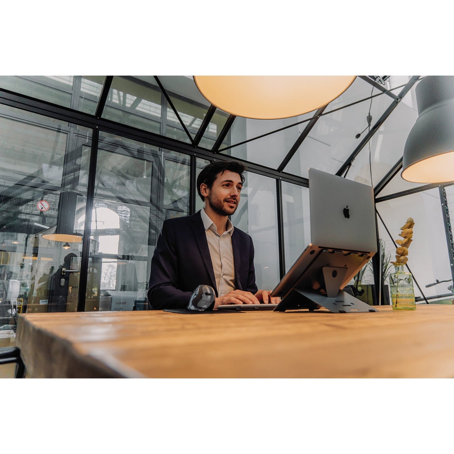 BakkerElkhuizen Laptophalter Ergo-Q 160 BNEQ160DG 17Zoll