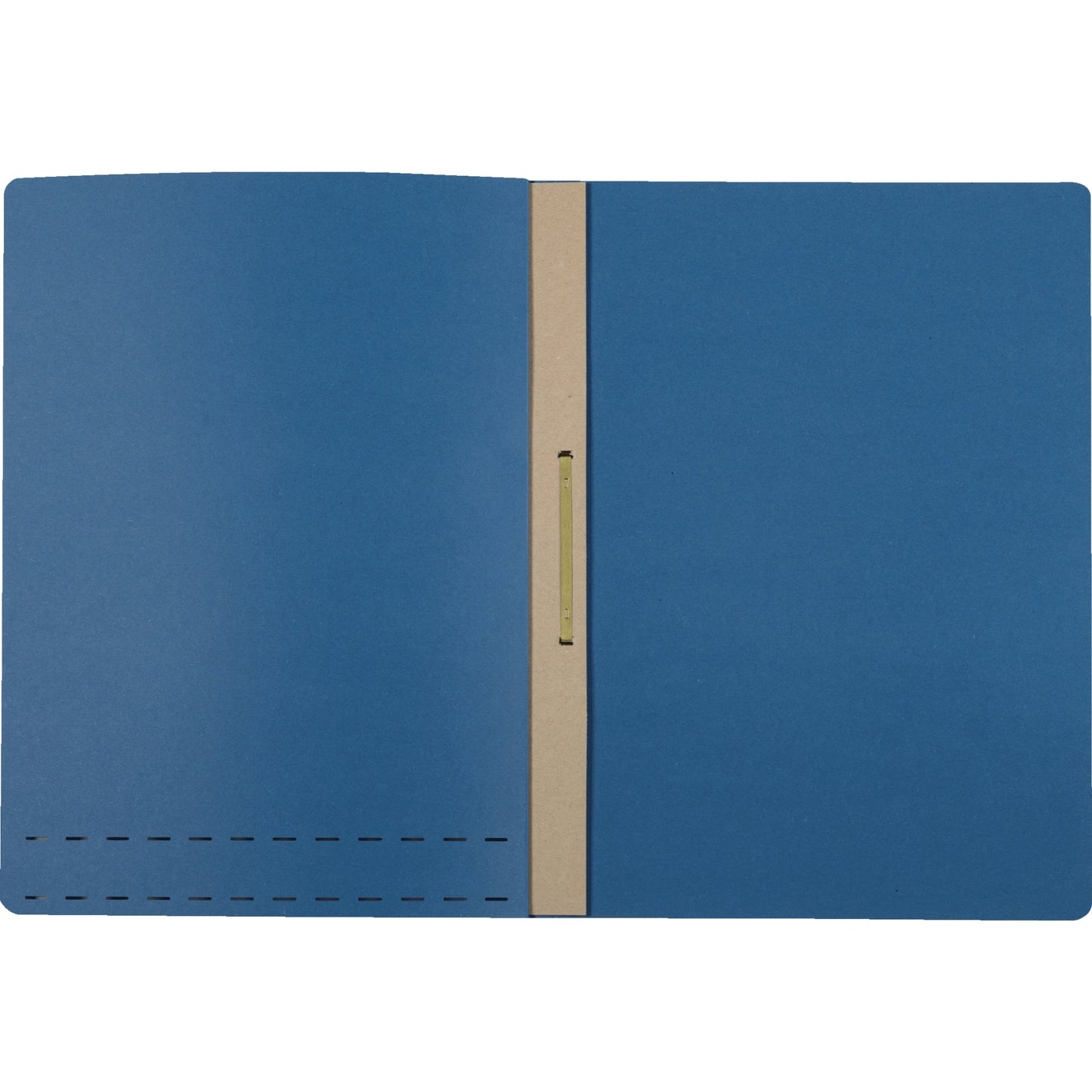 ELBA Pendelhefter DIN A4 250g/m² Amtsheftung mit Organisationsaufdruck Manilakarton, recycelt blau