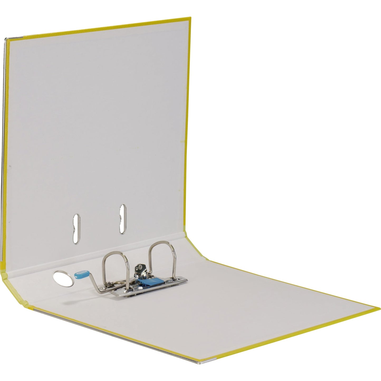 ELBA Ordner rado brillant 50mm DIN A4 Rückenschild: einsteckbar mit Schlitzen Werkstoff: Pappe Material außen: Acrylat/Papier Material innen: Papier gelb