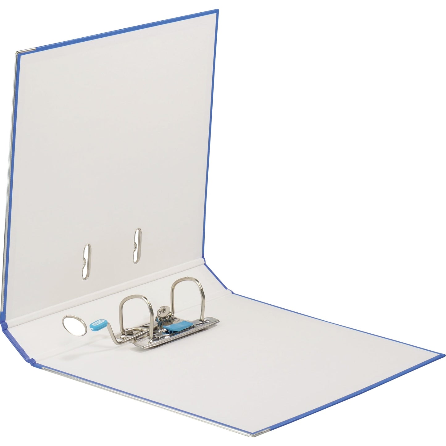 ELBA Ordner rado brillant 50mm DIN A4 Rückenschild: einsteckbar mit Schlitzen Werkstoff: Pappe Material außen: Acrylat/Papier Material innen: Papier blau