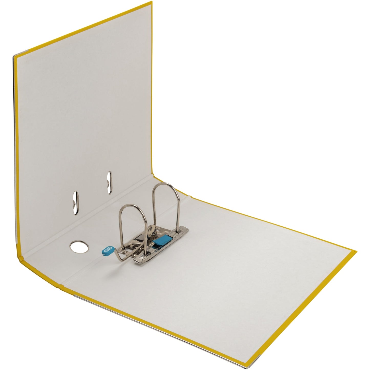 ELBA Ordner smart Pro 80mm DIN A4 Rückenschild: einsteckbar mit Schlitzen Werkstoff: Pappe Material außen: Polypropylen Material innen: Papier gelb