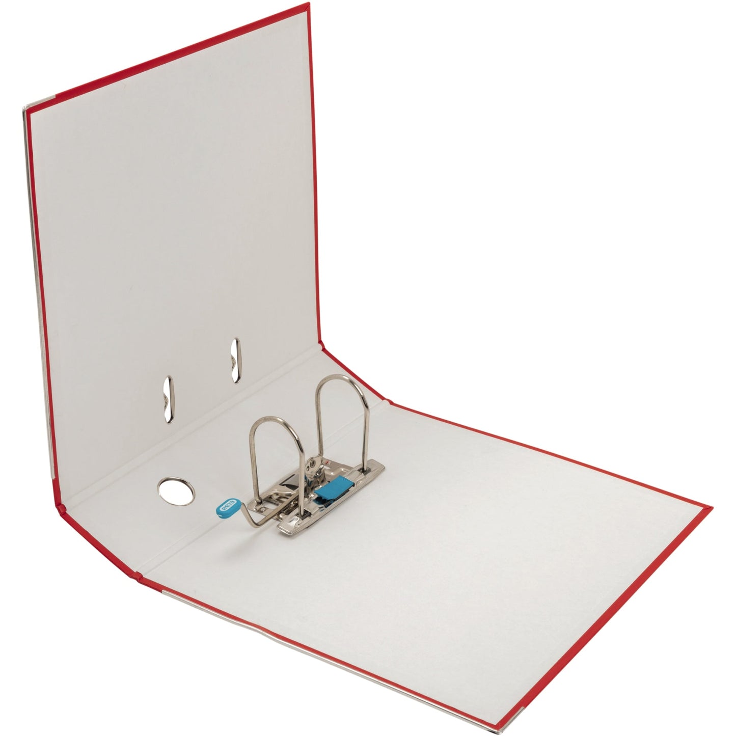 ELBA Ordner smart Pro 80mm DIN A4 Rückenschild: einsteckbar mit Schlitzen Werkstoff: Pappe Material außen: Polypropylen Material innen: Papier rot