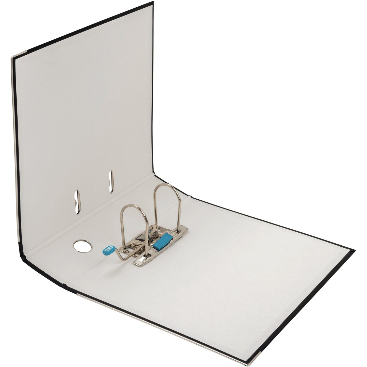 ELBA Ordner smart Pro 80mm DIN A4 Rückenschild: einsteckbar mit Schlitzen Werkstoff: Pappe Material außen: Polypropylen Material innen: Papier schwarz