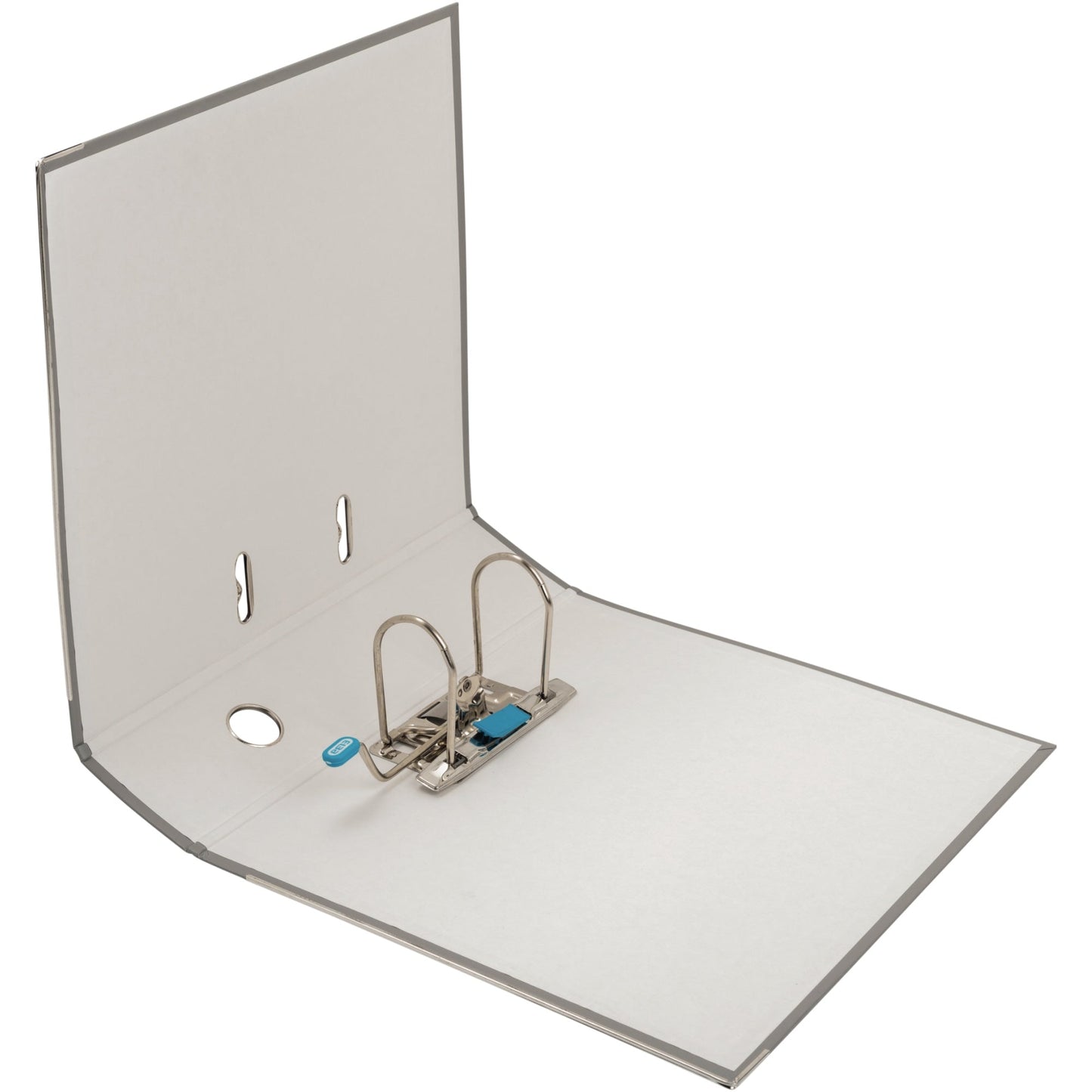 ELBA Ordner smart Pro 80mm DIN A4 Rückenschild: einsteckbar mit Schlitzen Werkstoff: Pappe Material außen: Polypropylen Material innen: Papier grau