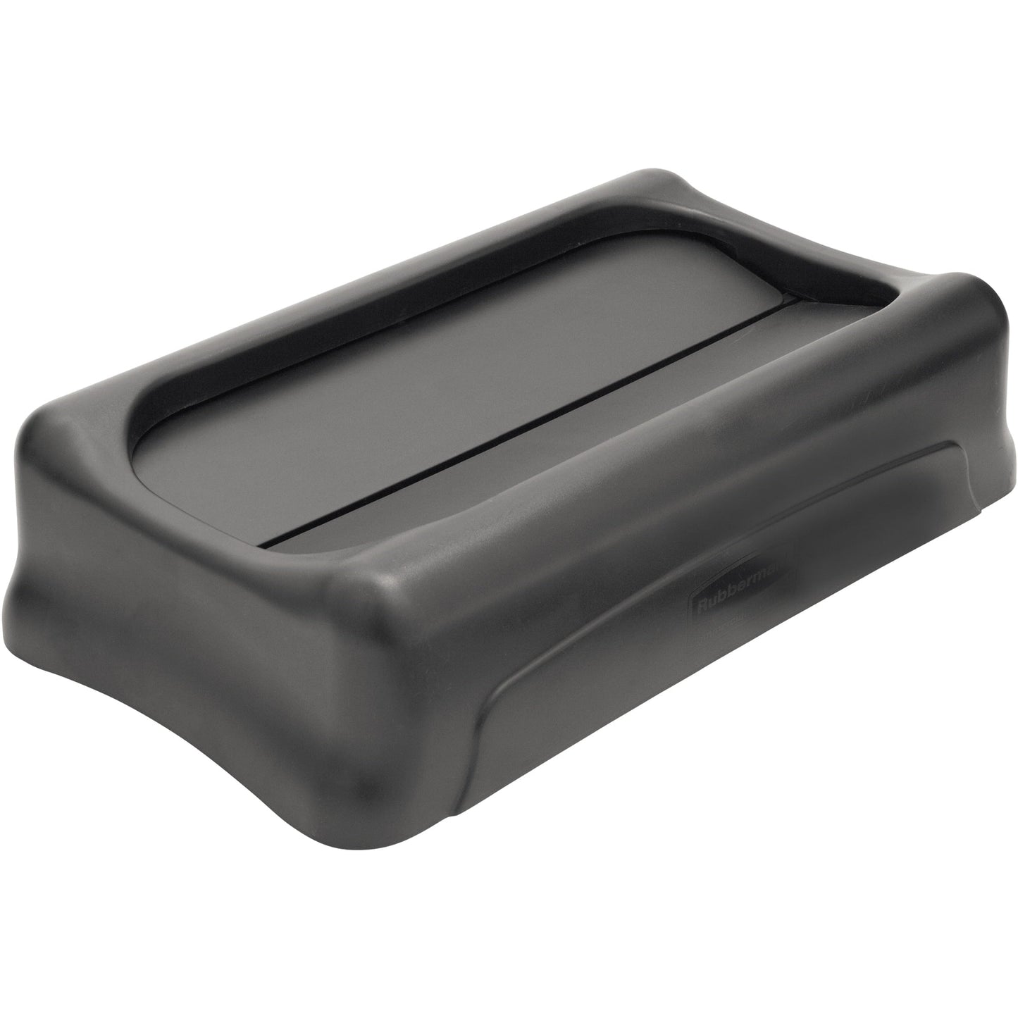 Rubbermaid Abfalltonnendeckel Rubbermaid Slim Jim® Abfalleimer 1971258, 1955959, FG354060GRAY, FG354060BLA 28,96 x 12,7 x 52,07 cm (B x H x T) Polypropylen schwarz