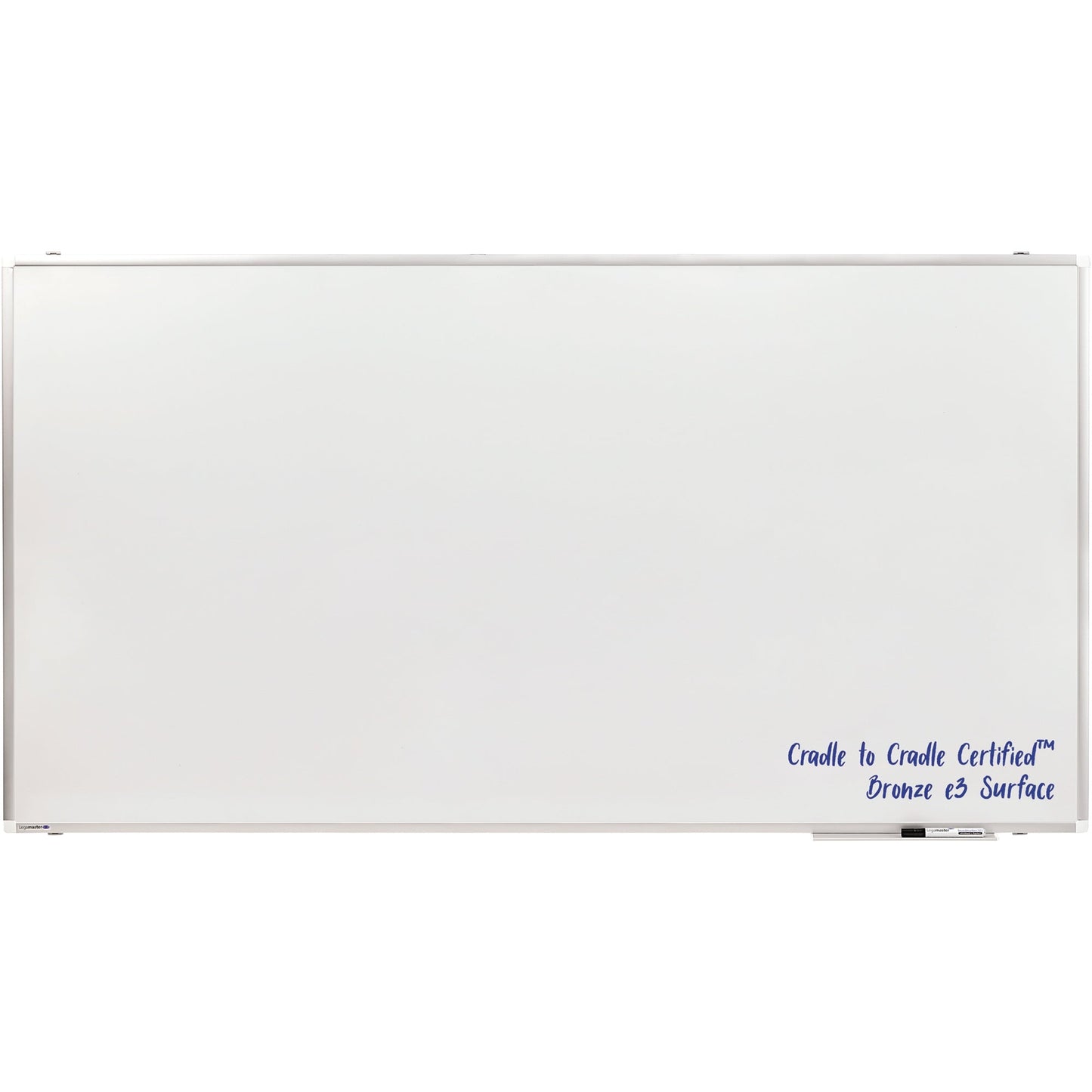 Legamaster Whiteboard PREMIUM PLUS Maße der Oberfläche: 180 x 90 cm (B x H) Tafel magnethaftend nicht beidseitig beschreibbar inkl. einem schwarzen Boardmarker TZ 1 Stahl emailliert weiß