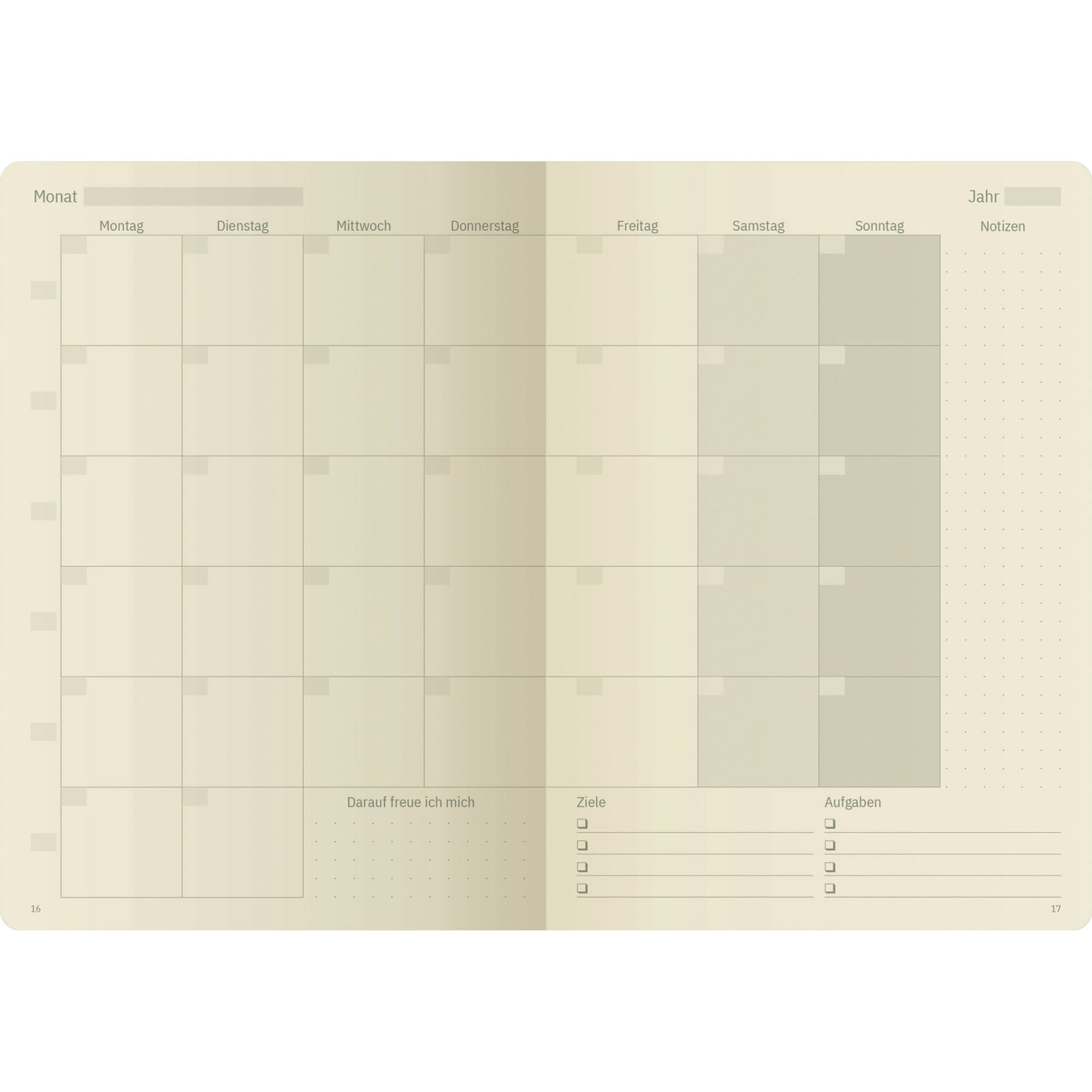 SIGEL Buchkalender Conceptum undatiert ca. DIN A5 1 Tag/1 Seite, Sa/So 1 Seite Kunststoff schwarz