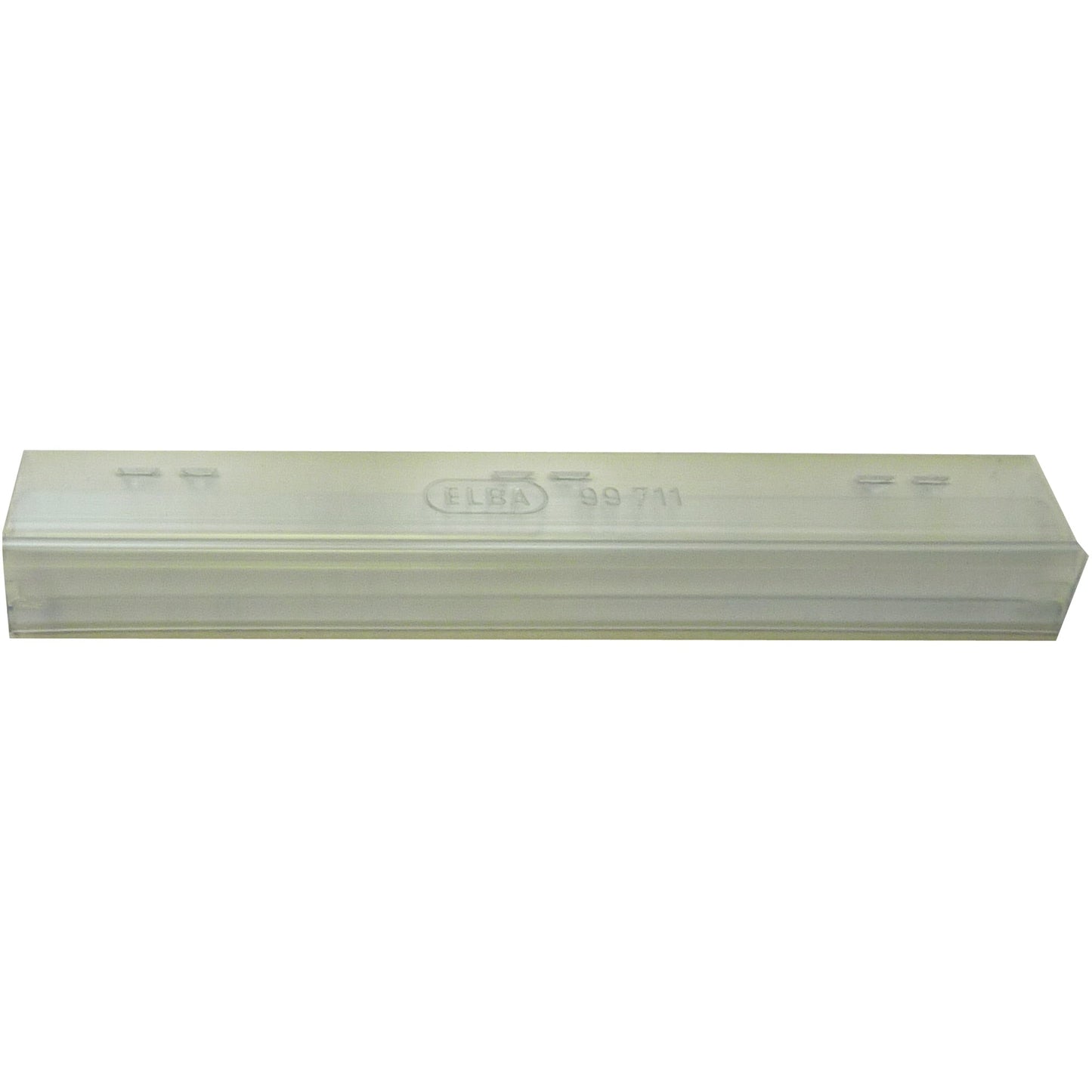 ELBA Vollsichtreiter 10 x 1 x 1,7 cm (B x H x T) PVC transparent 50 St./Pack.