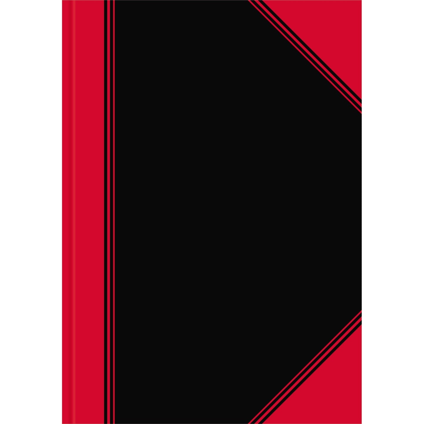 BANTEX Kladde China DIN A4 liniert schwarz/rot 96 Bl.
