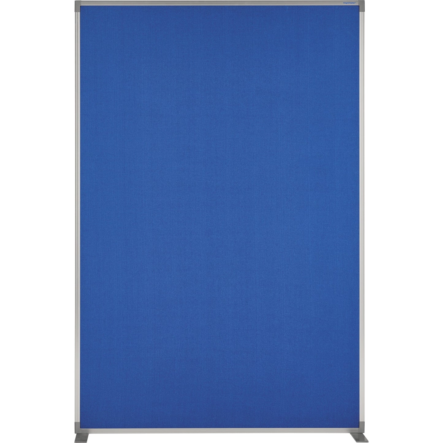 magnetoplan® Trennwand 125 x 180 x 35 cm (B x H x T) Textil taubenblau