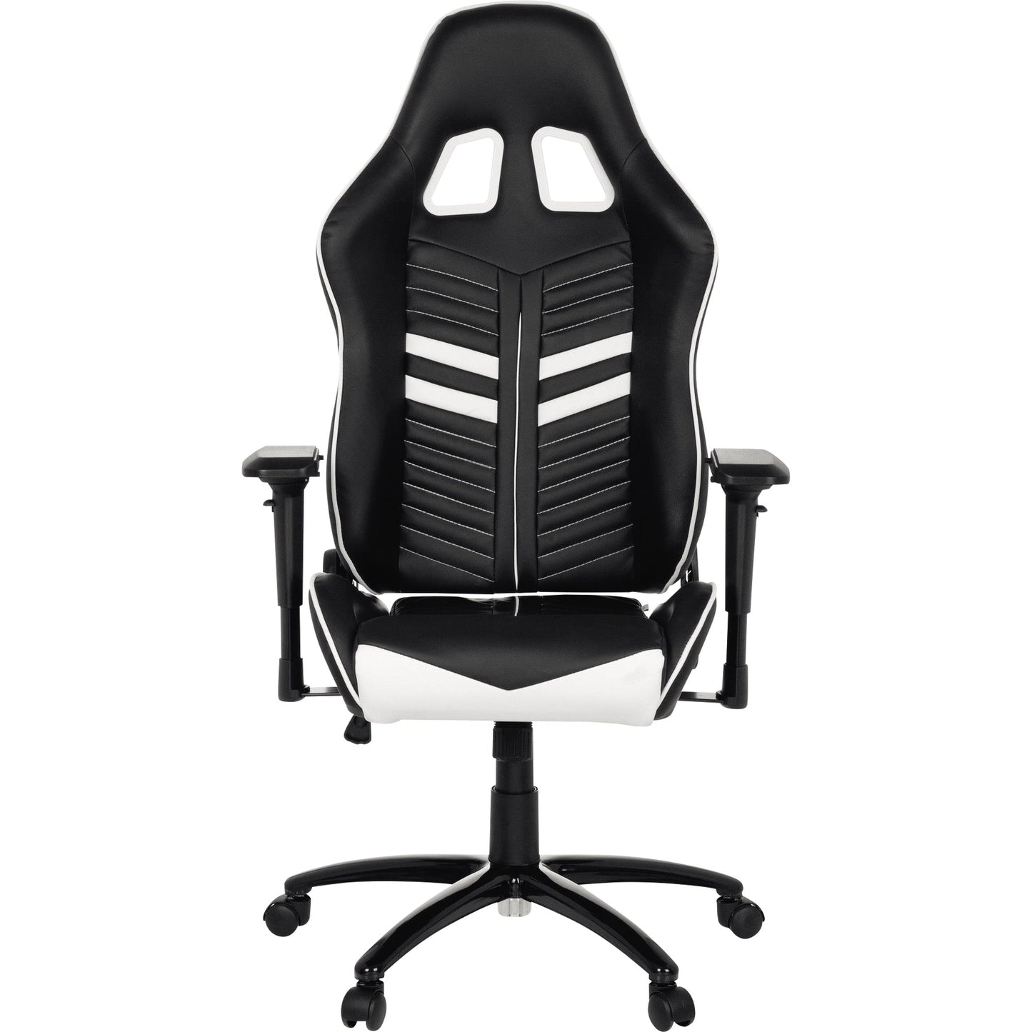 hjh OFFICE Gaming-Stuhl LEAGUE PRO 120kg 39cm 48cm Wippmechanik schwarz/weiß