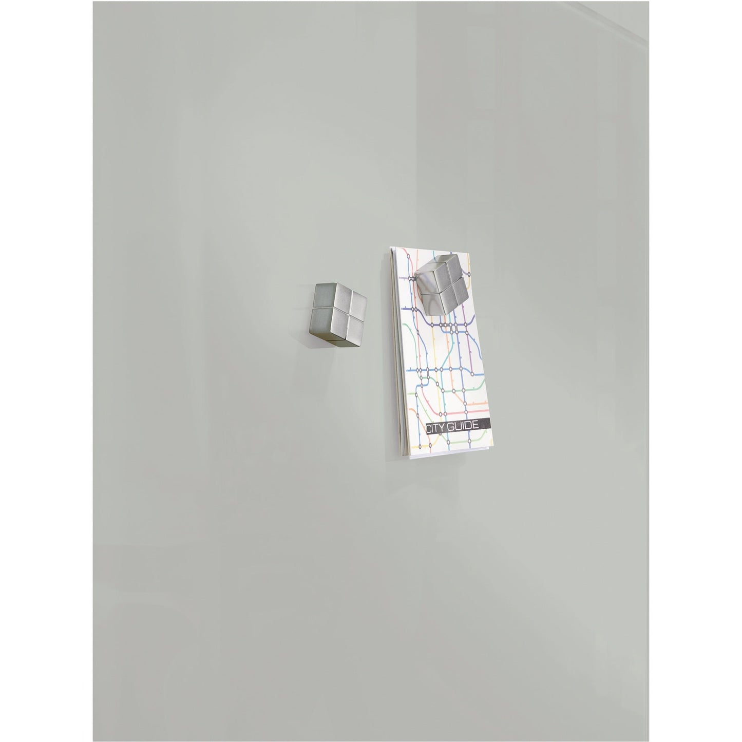 SIGEL Glasboard Artverum 150 x 100 x 1,8 cm (B x H x T) Tafel magnethaftend inkl. 2 extra starke SuperDym-Magnete Sicherheitsglas grau