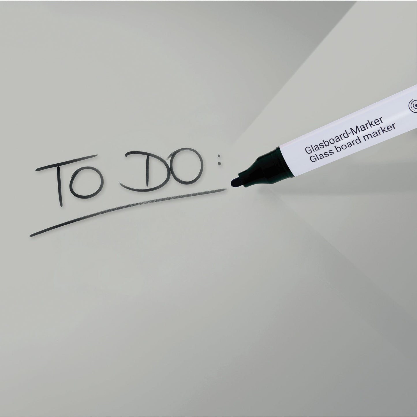 SIGEL Glasboard Artverum 150 x 100 x 1,8 cm (B x H x T) Tafel magnethaftend inkl. 2 extra starke SuperDym-Magnete Sicherheitsglas grau