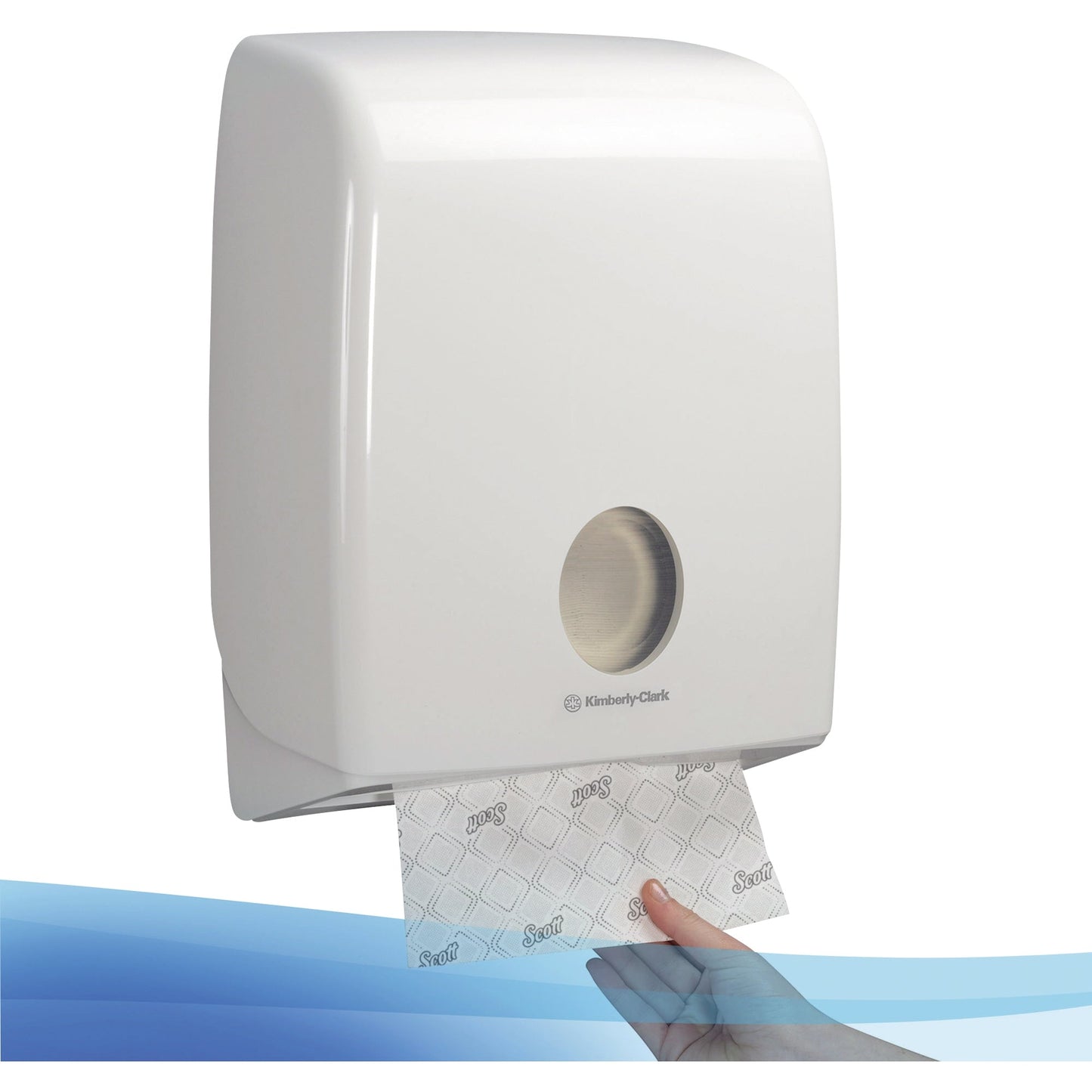 Scott® Papierhandtücher EssentialT 21,2 x 18,6 cm (B x L) Papier, 100 % recycelt weiß 16 x 220 Bl./Pack.