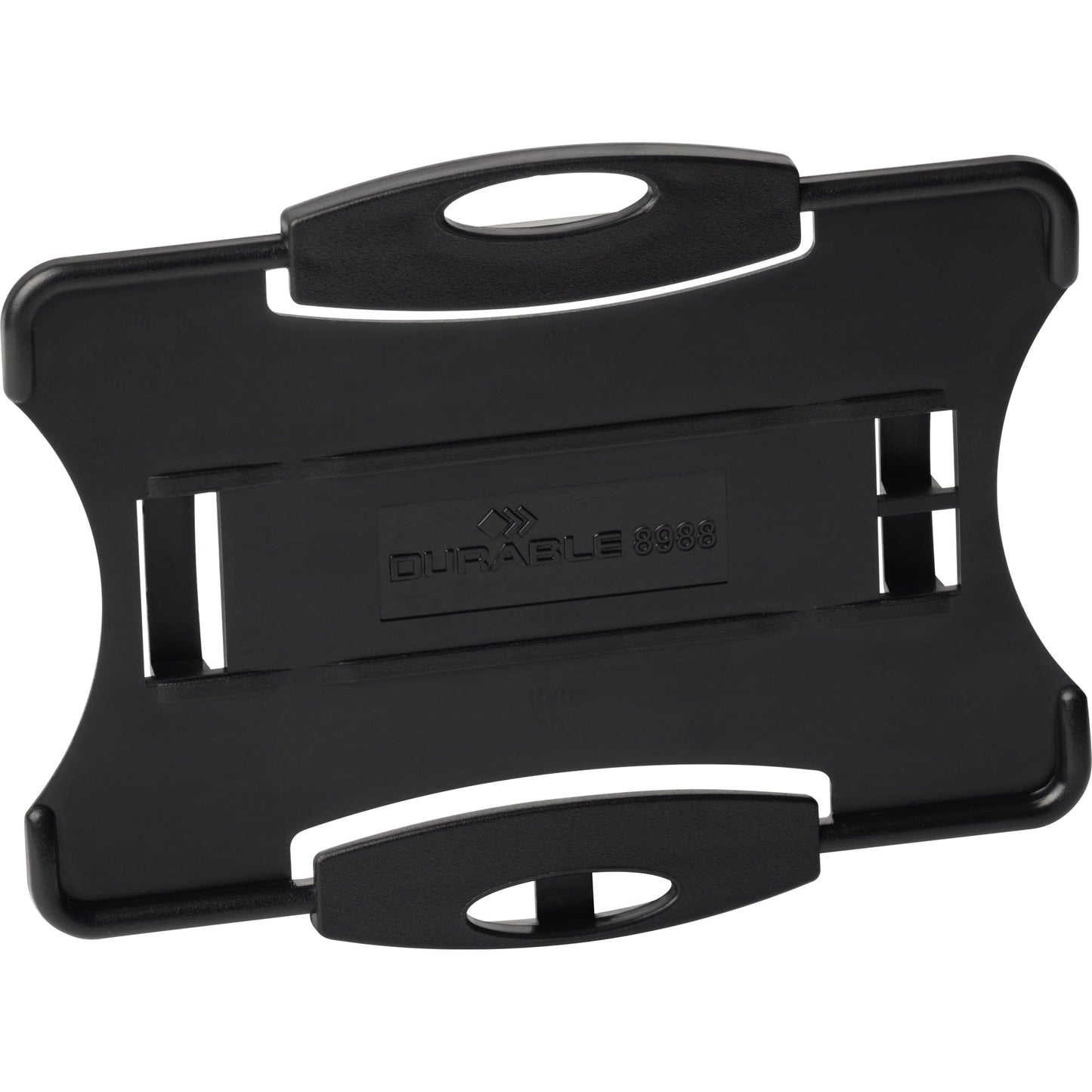 DURABLE Ausweishalter ECO 87 x 54 mm (B x H) Kunststoff, 80 % recycelt schwarz 10 St./Pack.