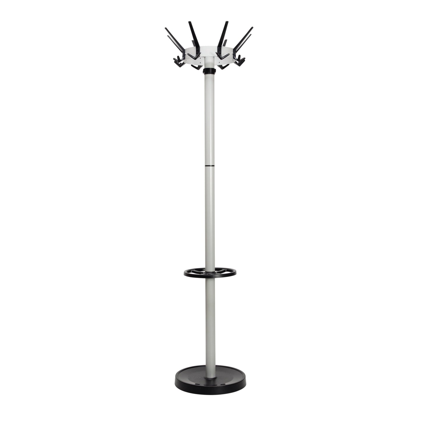 MAUL Garderobenständer MAULcaligo 46 x 175,2 cm (Ø x H) Stahl silber