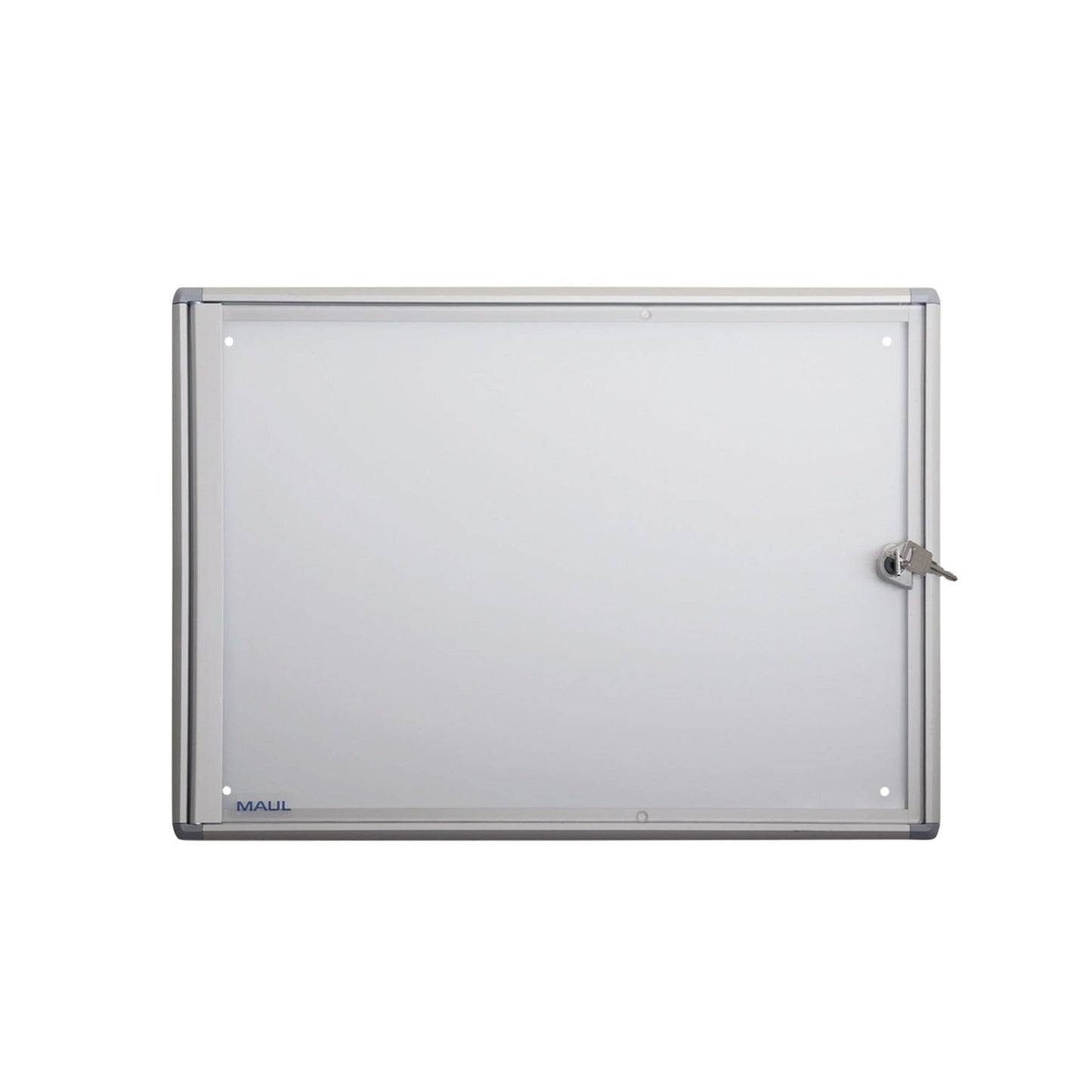 MAUL Schaukasten MAULextraslim Innenbereich 49 x 35,1 x 3,1 cm (B x H x T) 2 x DIN A4 mit Schloss Aluminium aluminium