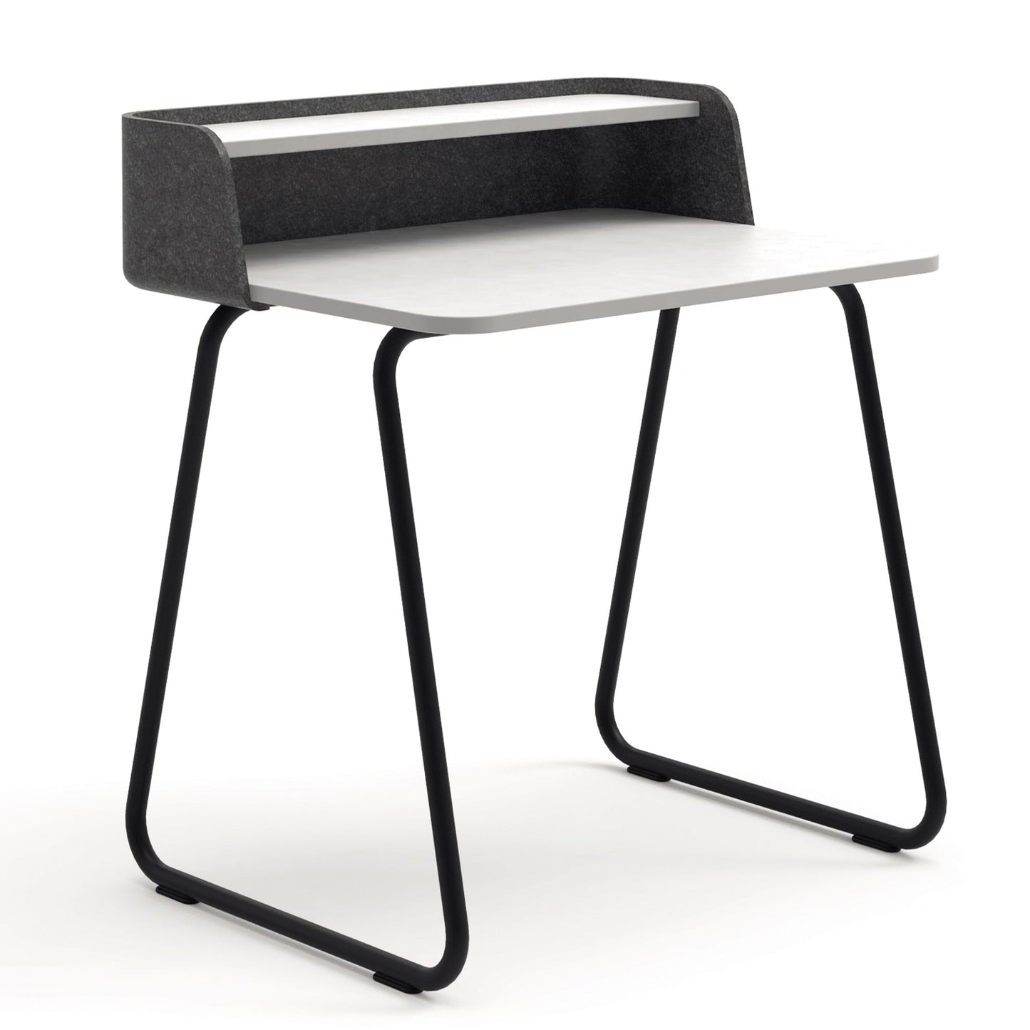 Sedus Schreibtisch secretair home Maße: 824 x 910 x 612 mm (B x H x T) Maße Platte: 800 x 600 mm (B x T) Dreischicht-Feinspan, melaminharzbeschichtet weiß