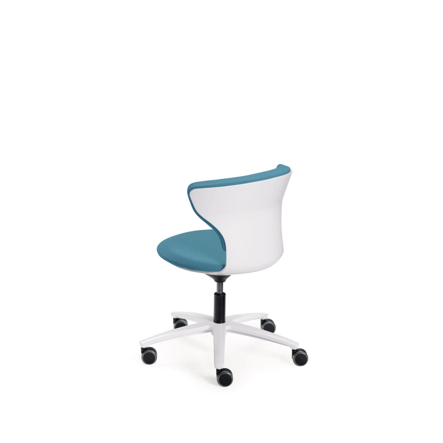 Sedus Bürodrehstuhl turn around 42-55cm Rolle ungebremst (für Hartboden) türkis