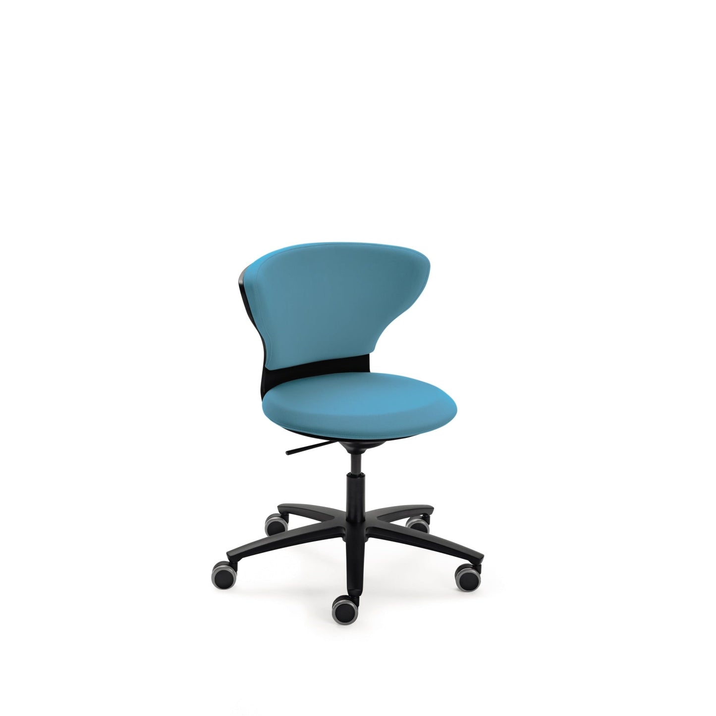 Sedus Bürodrehstuhl turn around 42-55cm Rolle ungebremst (für Hartboden) türkis