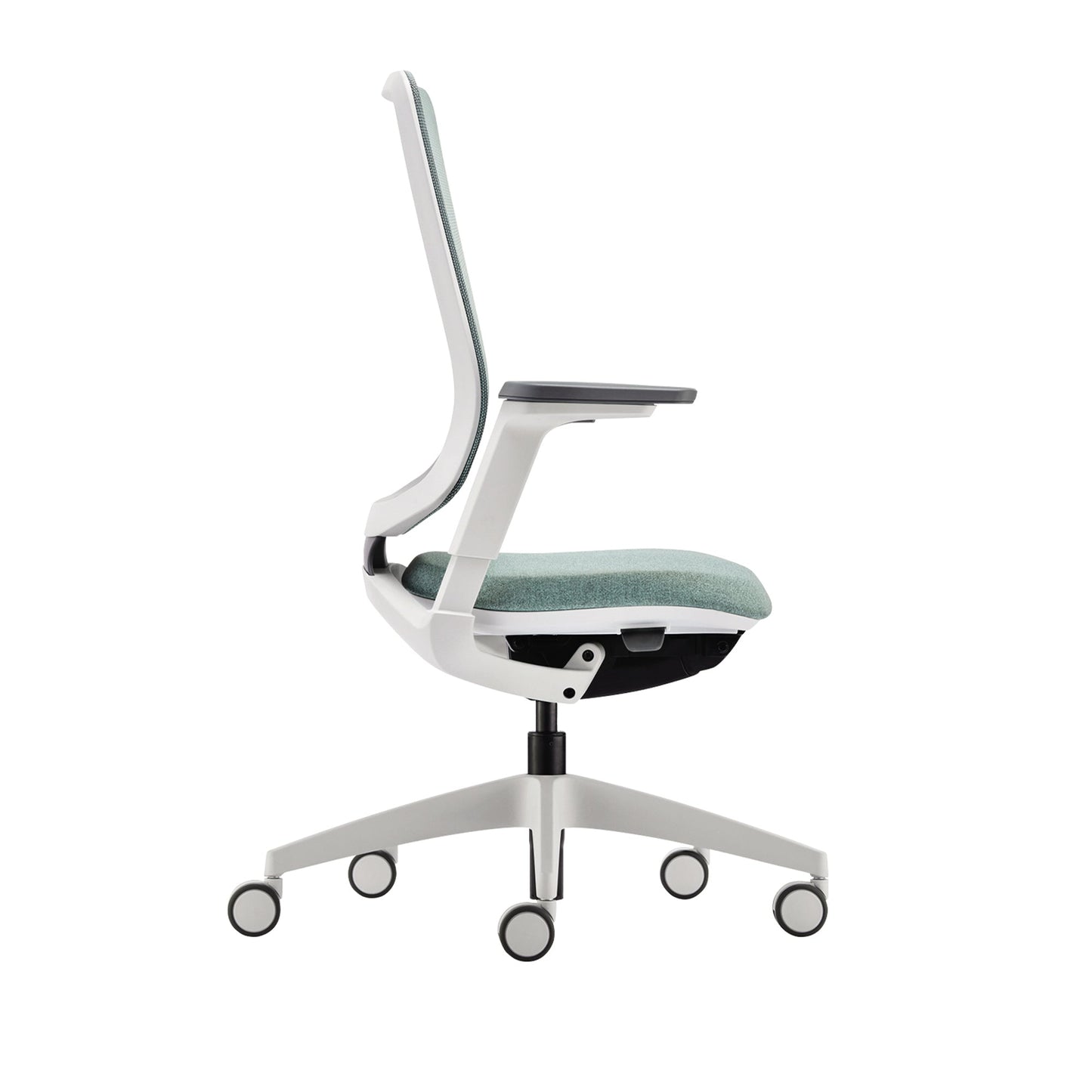 Sedus Bürodrehstuhl se:flex 40-52cm Rolle ungebremst (für Hartboden) Kunststoff