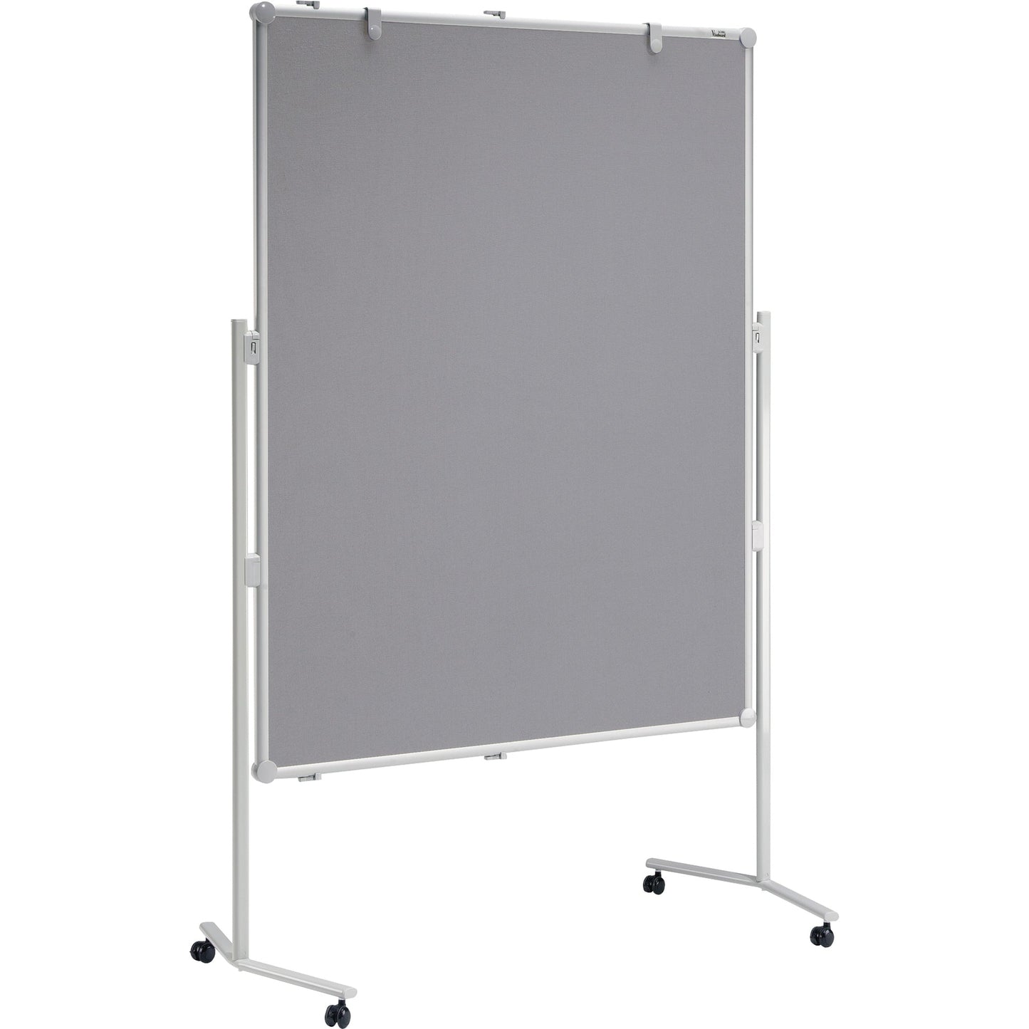 MAUL Moderationstafel MAULpro Maße der Oberfläche: 120 x 150 cm (B x H) inkl. Rollensatz, Blockhalter, Verbindungsklammern Textil grau