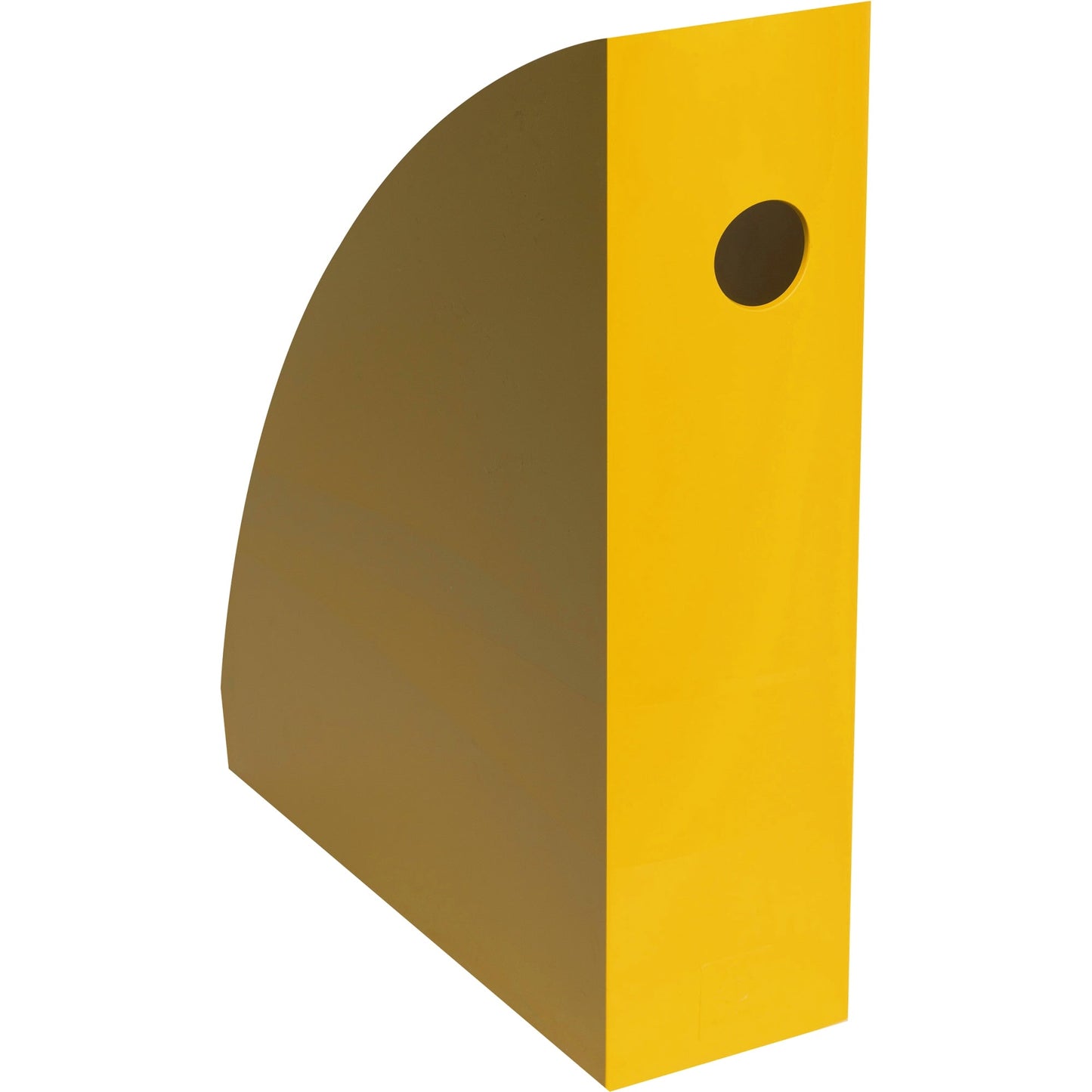 Exacompta Stehsammler Mag-Cube Bee Blue 11 x 32 x 29,2 cm (B x H x T) DIN A4, Überbreite Werkstoff: Kunststoff, recycelt safrangelb