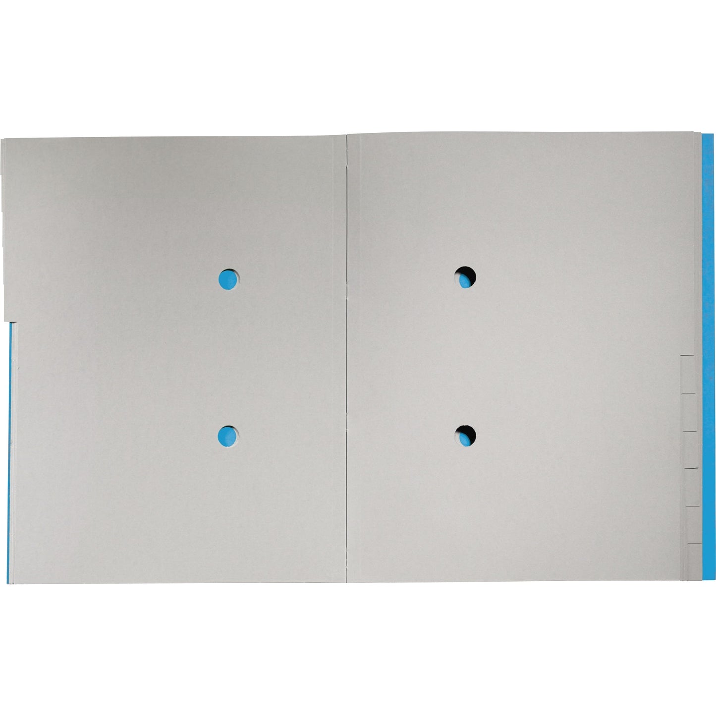 Leitz Ordnungsmappe Recycle DIN A4 275g/m² Karton, 100 % recycelt Farbe: blau Farbe des Fächerblocks: grau 12 Fächer
