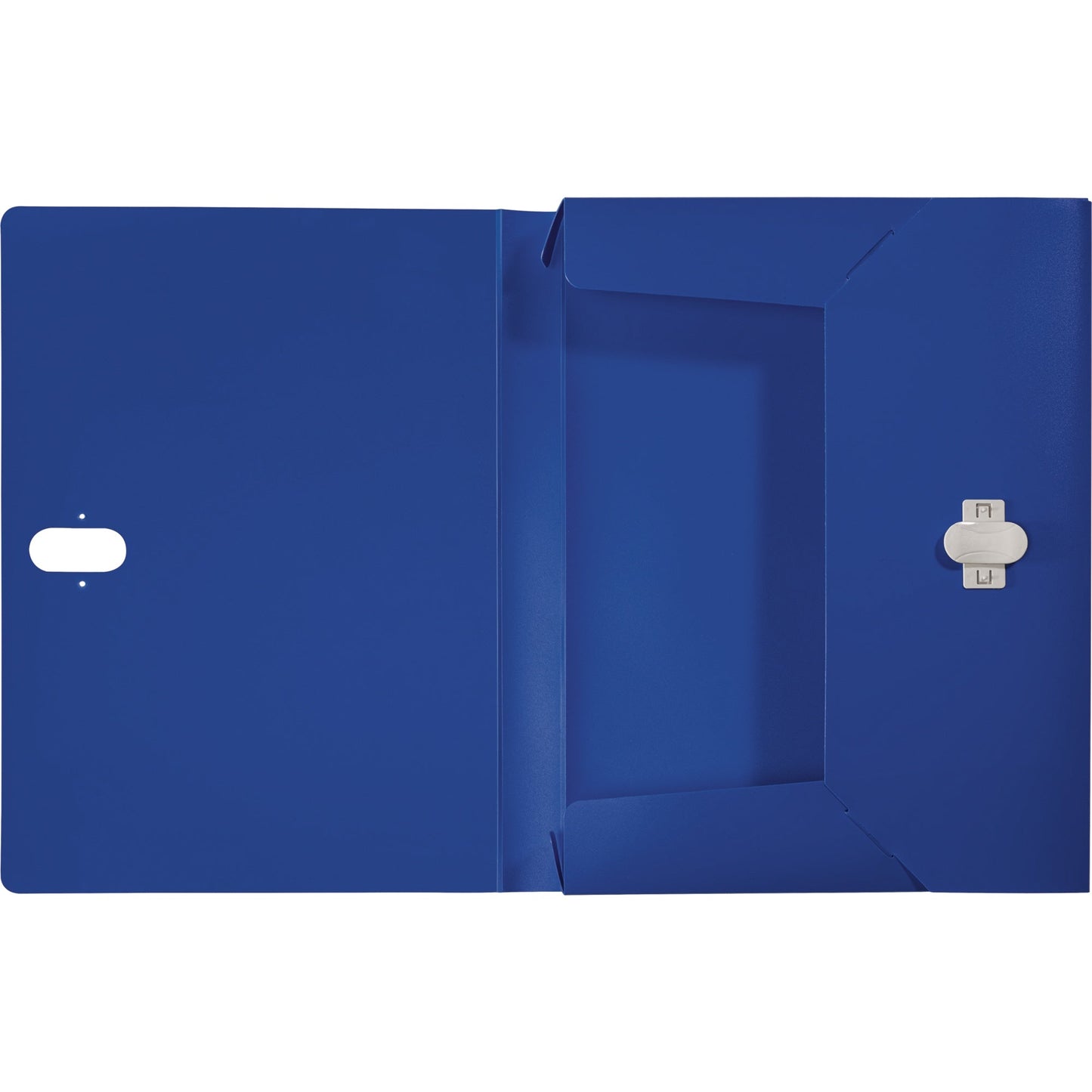 Leitz Heftbox Recycle 25,4 x 33 cm (B x H) DIN A4 38mm Sicherheitsverschluss Polypropylen, 80 % recycelt blau