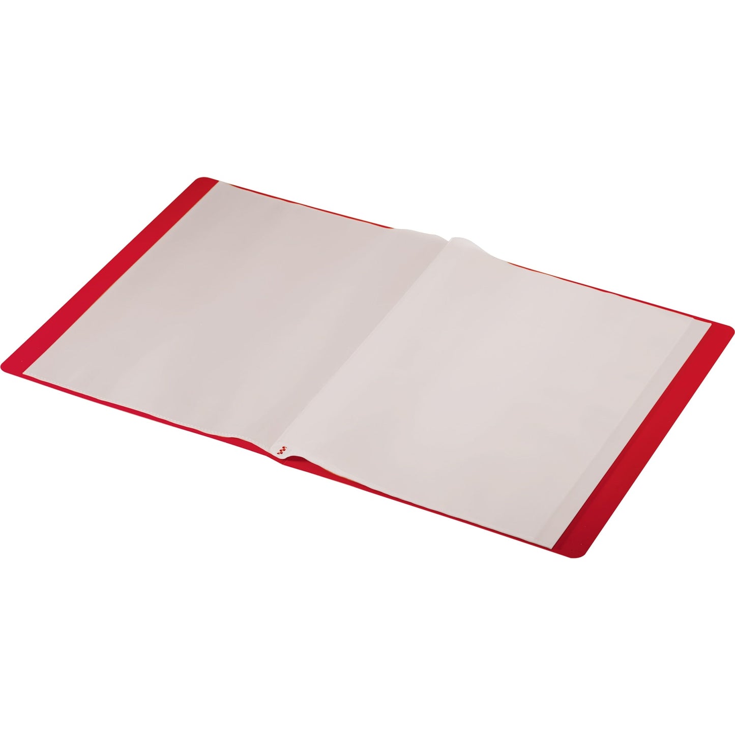 Leitz Sichtbuch Recycle DIN A4 Polypropylen, 90 % recycelt rot 20 Hüllen