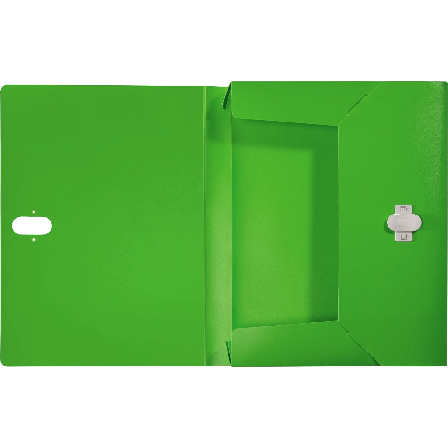 Leitz Heftbox Recycle 25,4 x 33 cm (B x H) DIN A4 38mm Sicherheitsverschluss Polypropylen, 80 % recycelt grün