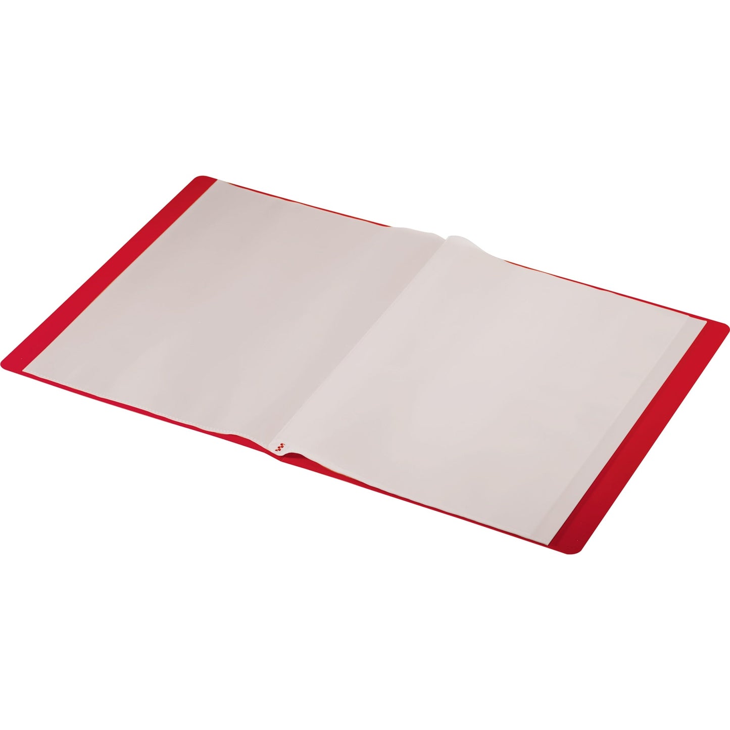 Leitz Sichtbuch Recycle DIN A4 Polypropylen, 90 % recycelt rot 40 Hüllen