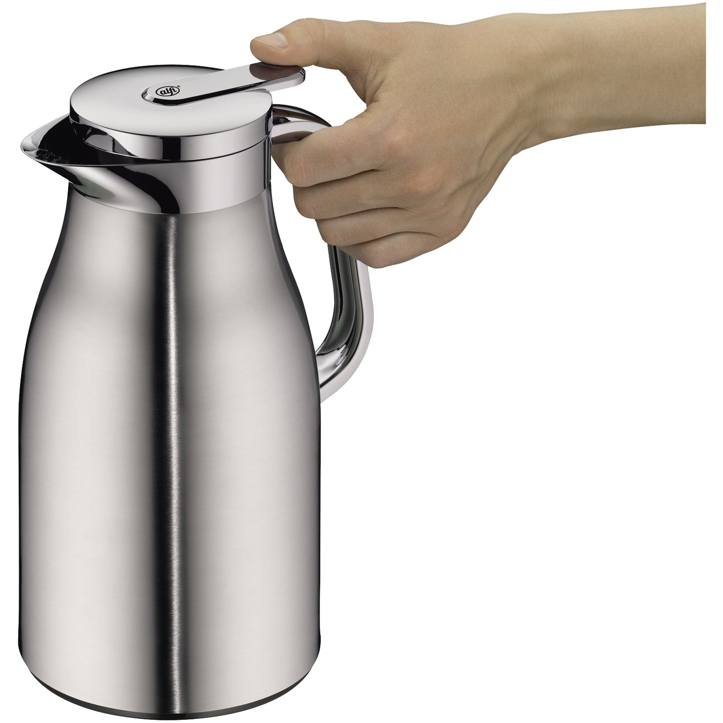 alfi Isolierkanne SKYLINE 1l Edelstahl silber