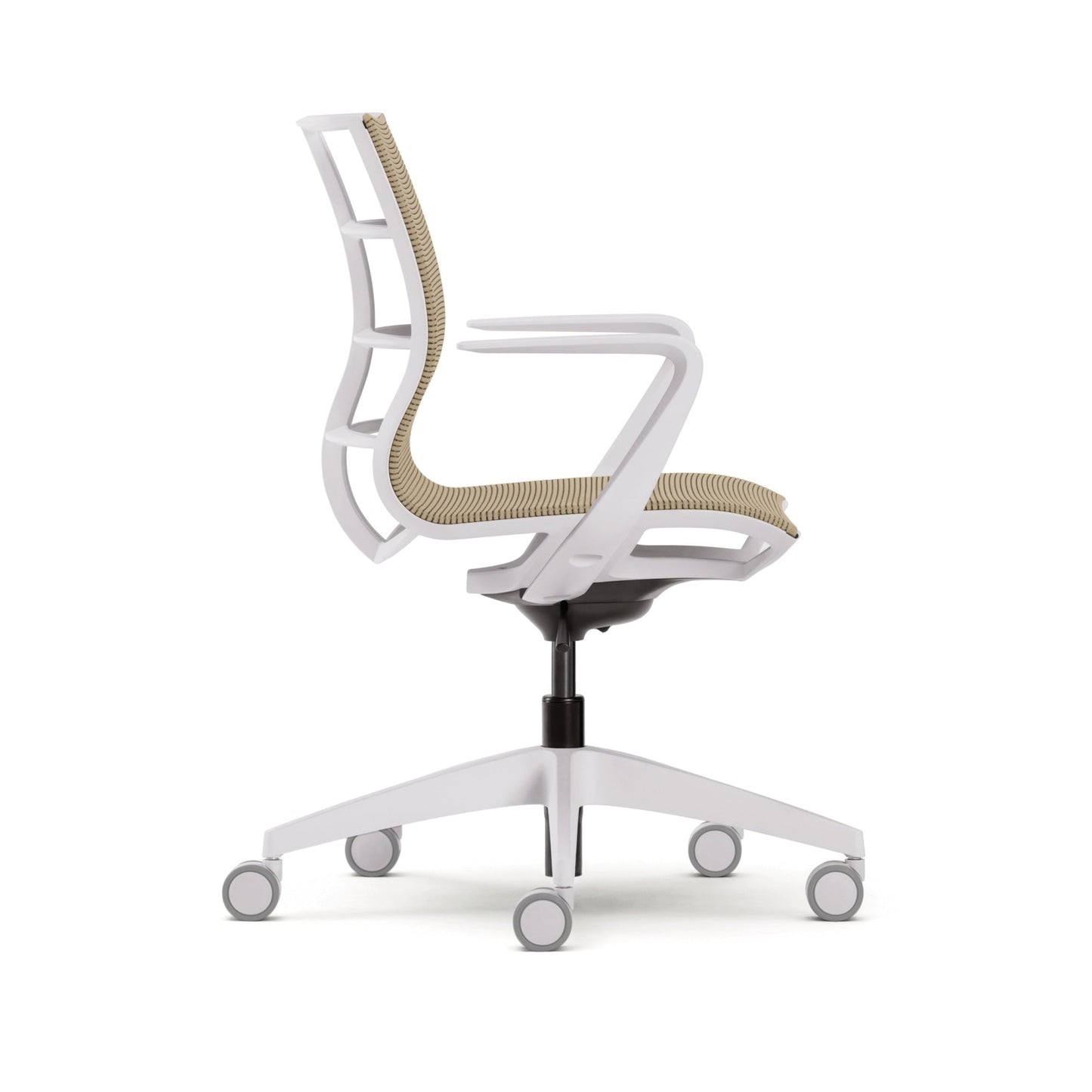 Sedus Bürodrehstuhl se:joy 39-51cm Wippmechanik Rolle ungebremst (für Hartboden) Kunststoff sand