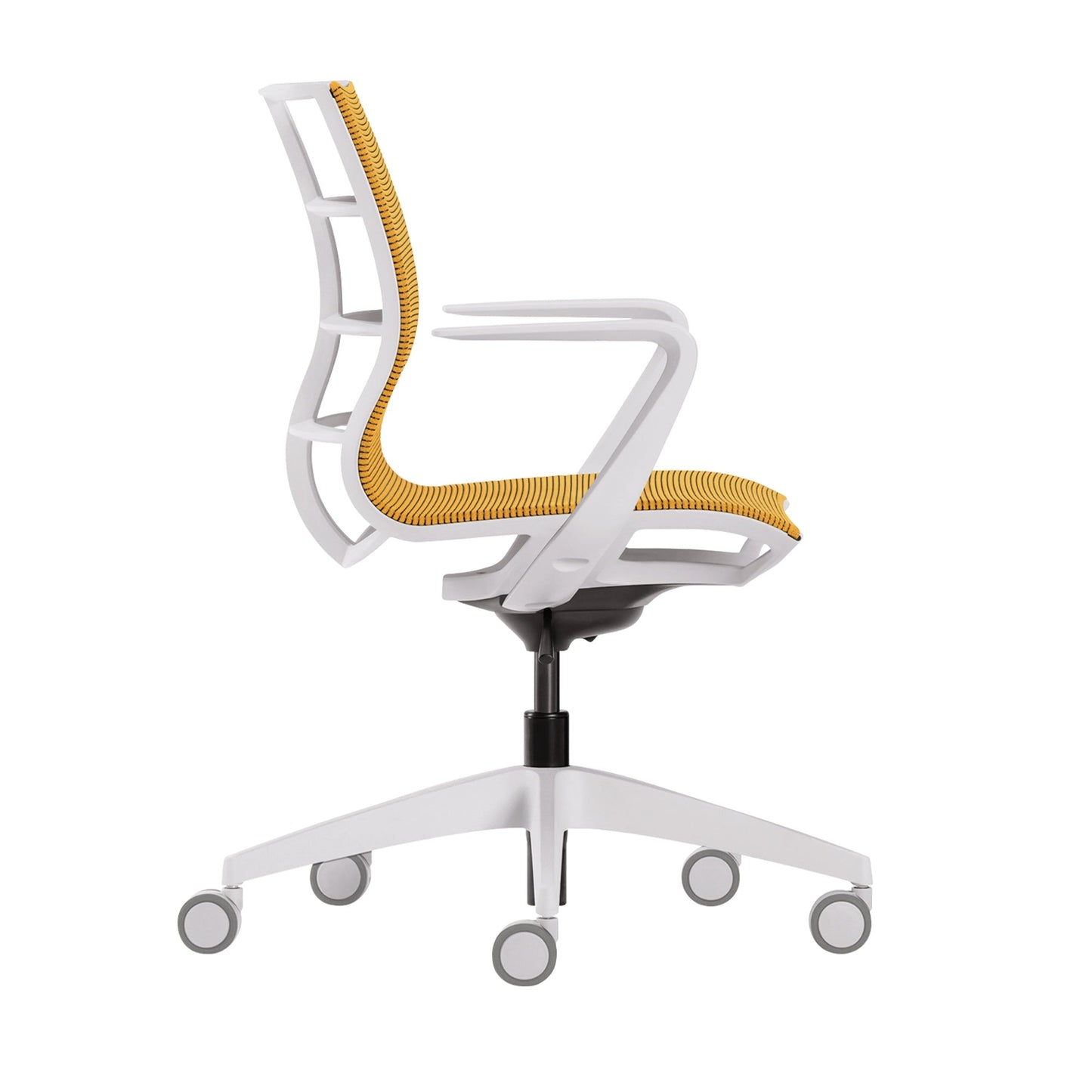 Sedus Bürodrehstuhl se:joy 39-51cm Wippmechanik Rolle ungebremst (für Hartboden) Kunststoff orange