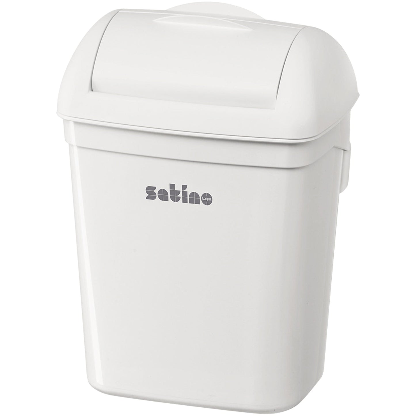 Satino by WEPA Abfalleimer Hygiene mini 8l Kunststoff weiß 1 Sortierfach