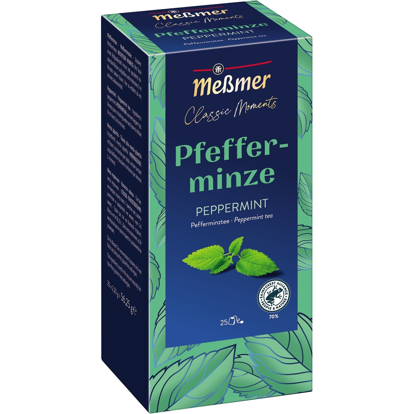 Meßmer Tee Classic Moments Pfefferminze 25 Btl./Pack.