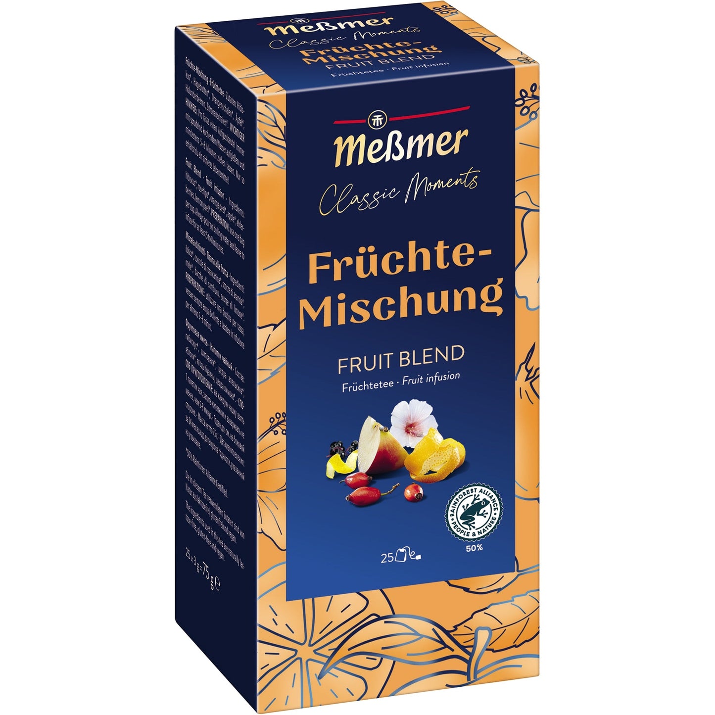 Meßmer Tee Classic Moments Früchtemischung 25 Btl./Pack.