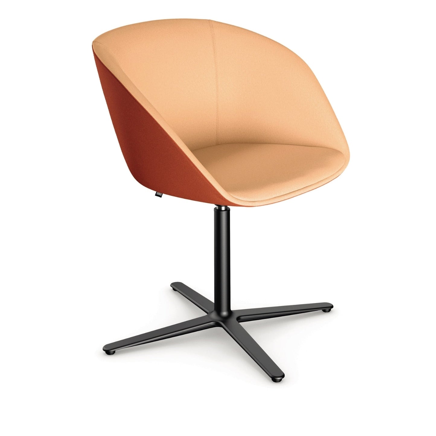 Sedus Bürodrehstuhl on spot cosy 42,5-51,5cm Aluminium apricot