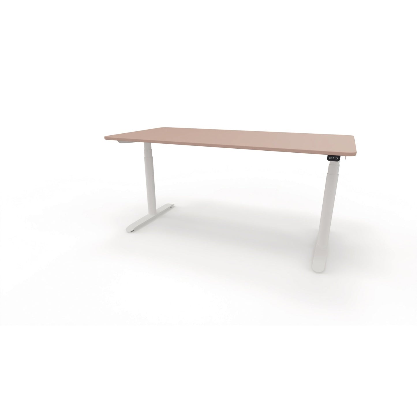 Schreibtisch se:lab e-desk Maße: 1.600 x 650-1.280 x 800 mm (B x H x T) Holz antikrose