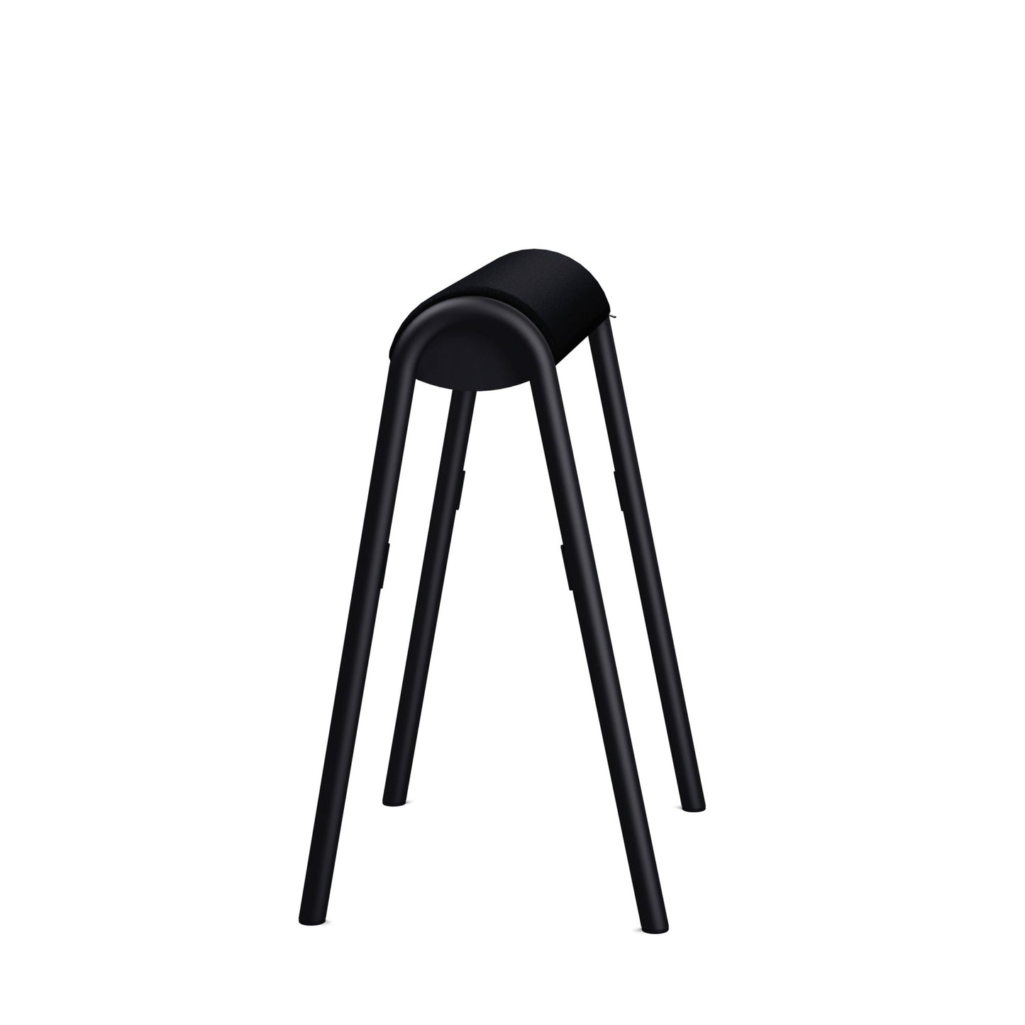 Sitz-Steh-Hocker se:lab hopper 51cm 100 % Polyester schwarz
