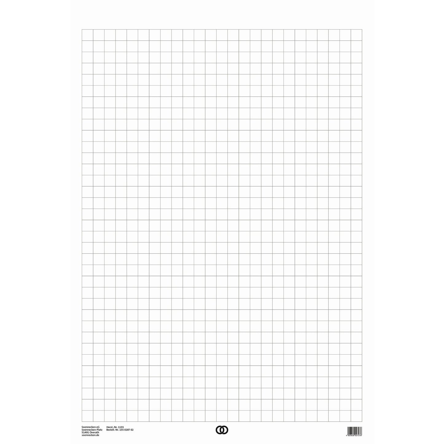 Soennecken Flipchartblock oeco 68 x 99 cm (B x H) kariert 80g/m² 20 Bl./Block 10 Block/Pack.