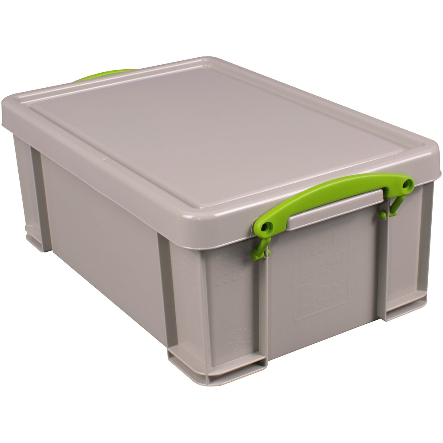 Really Useful Box Aufbewahrungsbox Recycling 39,5 x 15,5 x 25,5 cm (B x H x T) 9l Polypropylen, 100 % recycelt taubengrau
