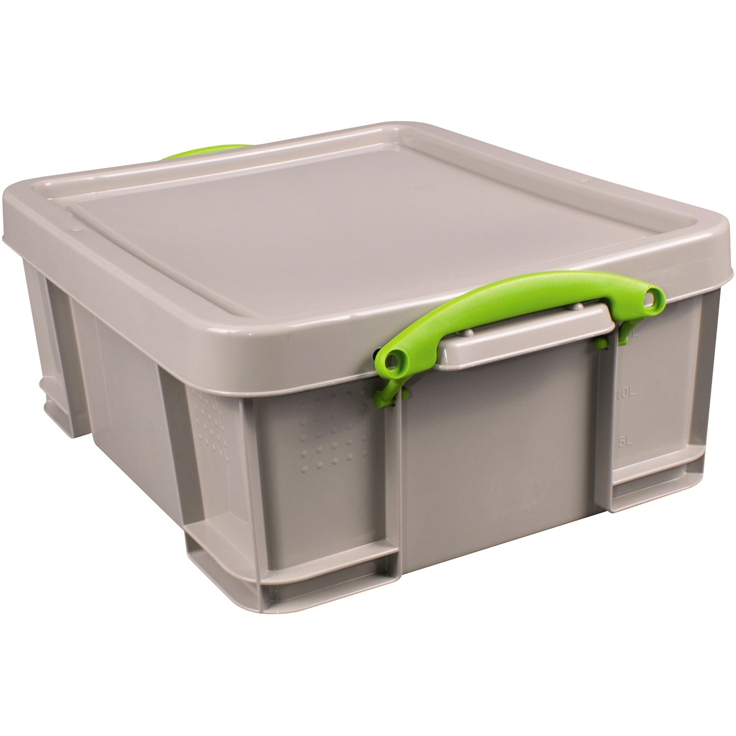 Really Useful Box Aufbewahrungsbox Recycling 48 x 20 x 39 cm (B x H x T) 18l Polypropylen, 100 % recycelt taubengrau